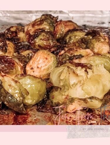 Roasted Honey + Balsamic Brussels Sprouts